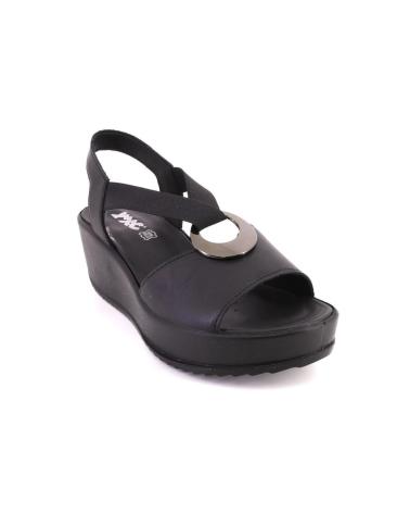 Sandales IMAC  pour Femme 757630 SANDALIAS DE MUJER PIEL  NEGRO