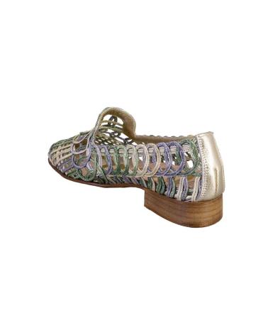 Mocasines NIVAL  de Mujer 1577 MOCASINES DE MUJER PLATINO  AZUL