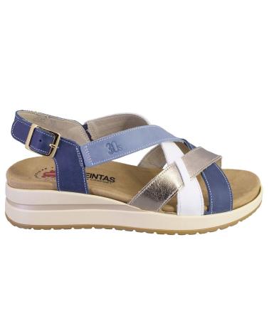 Sandalias TREINTAS  de Mujer 4342 SANDALIAS DE MUJER PIEL  AZUL