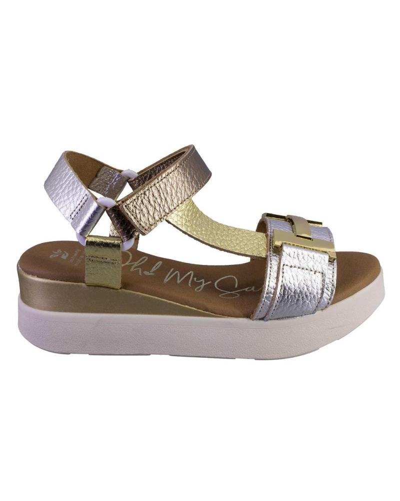 Sandalen OH MY SANDALS  für Damen 5671-2478 SANDALIAS DE MUJER PIEL  PLATA