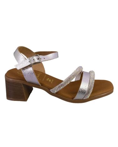 Sandales OH MY SANDALS  pour Femme 5614-2525 SANDALIAS DE MUJER PIEL  PLATA