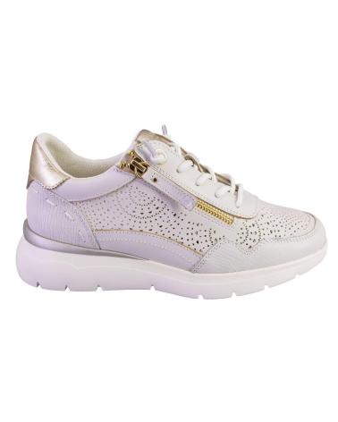 Deportivas CARMELA  de Mujer 162274 ZAPATILLAS CASUAL DE MUJER PIEL  BLANCO