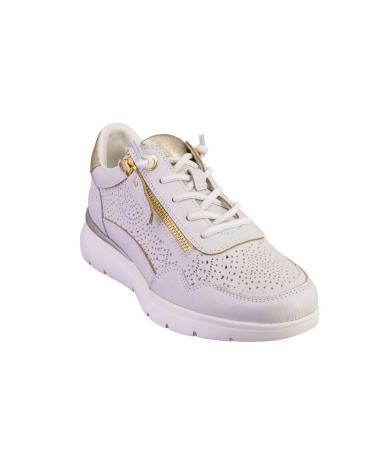 Deportivas CARMELA  de Mujer 162274 ZAPATILLAS CASUAL DE MUJER PIEL  BLANCO