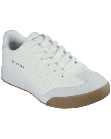 SKECHERS ZAPATILLAS ZINGER PARA HOMBRE EN COLOR BLANCO