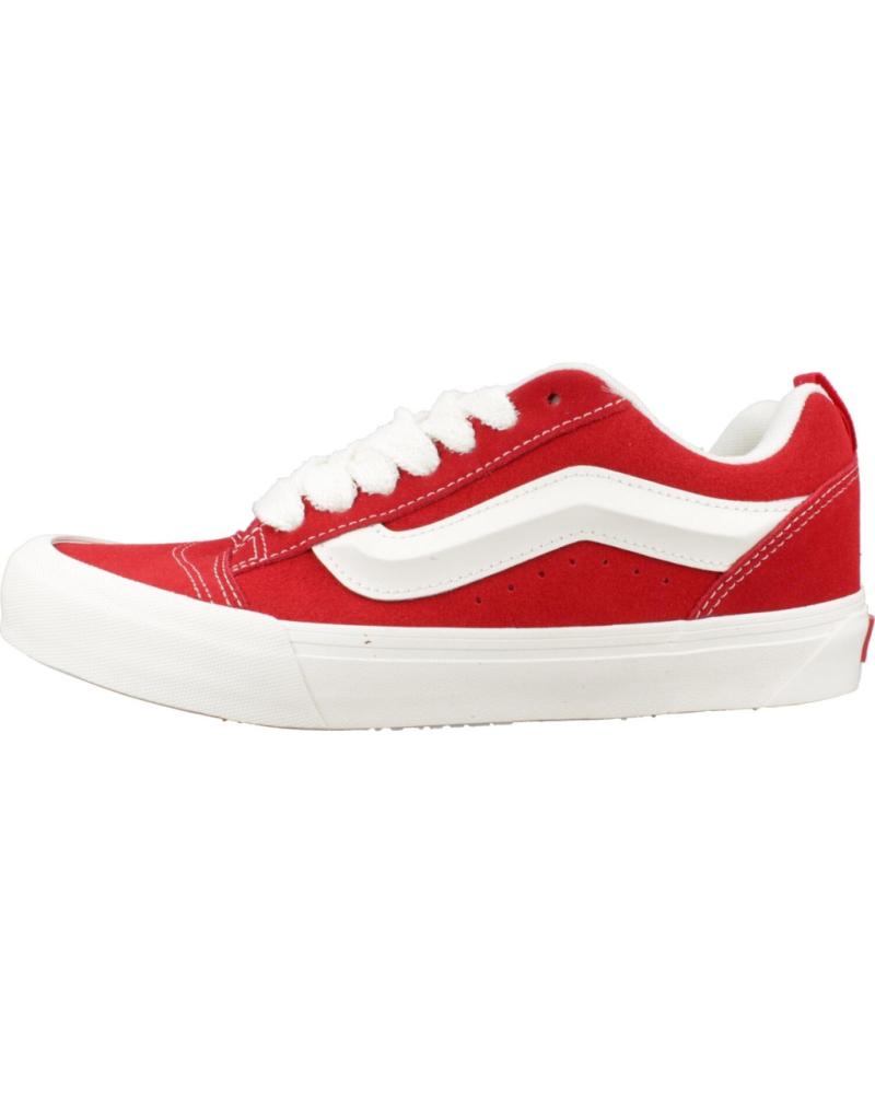 Zapatillas deporte VANS OFF THE WALL  de Mujer ZAPATILLAS MUJER VANS MODELO KNU SKOOL COLOR ROJO  RCNGRD