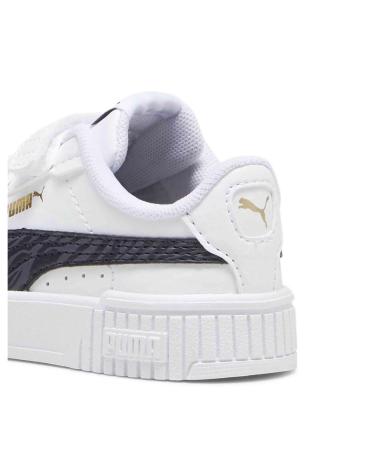 Deportivas PUMA  de Niña y Niño ZAPATILLAS CARINA 2 0 ZEBRA V PARA NINOS UNISEX EN COLOR BLA  BLANCO