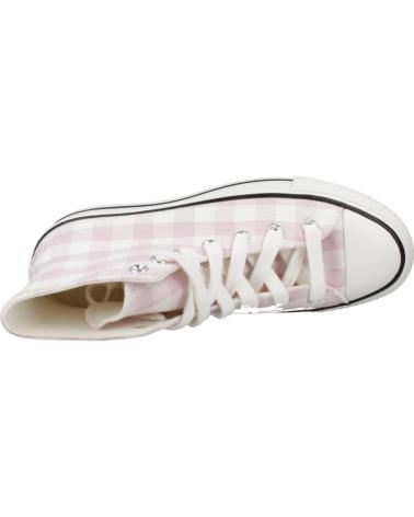 CONVERSE CHUCK TAYLOR ALL STAR LIFT PLATFORM GINGHAM A13663C ROSA KARIERTE SNEAKER VTGWHT