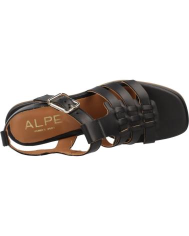 Sandálias ALPE  de Mulher SANDALIAS MUJER MODELO 5481 13 COLOR  NEGRO