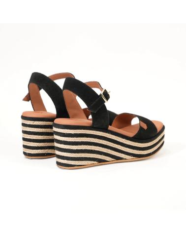 Sandalias de Mujer POPA CUNAS 051 AKUMAL CORASE NEGRO