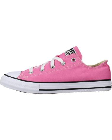 CONVERSE CHUCK TAYLOR ALL STAR OX - SNEAKERS BASSE IN TELA ROSA ROSA