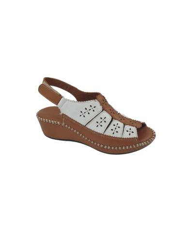 Woman Sandals 48 HORAS SANDALIA MUJER 48HRS CUNA VARIOS 314004  CUERO-BLANCO