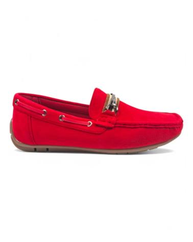 Zapatos TIMBOS  de Hombre MOCASIN COMODO DE HOMBRE 131320  ROJO