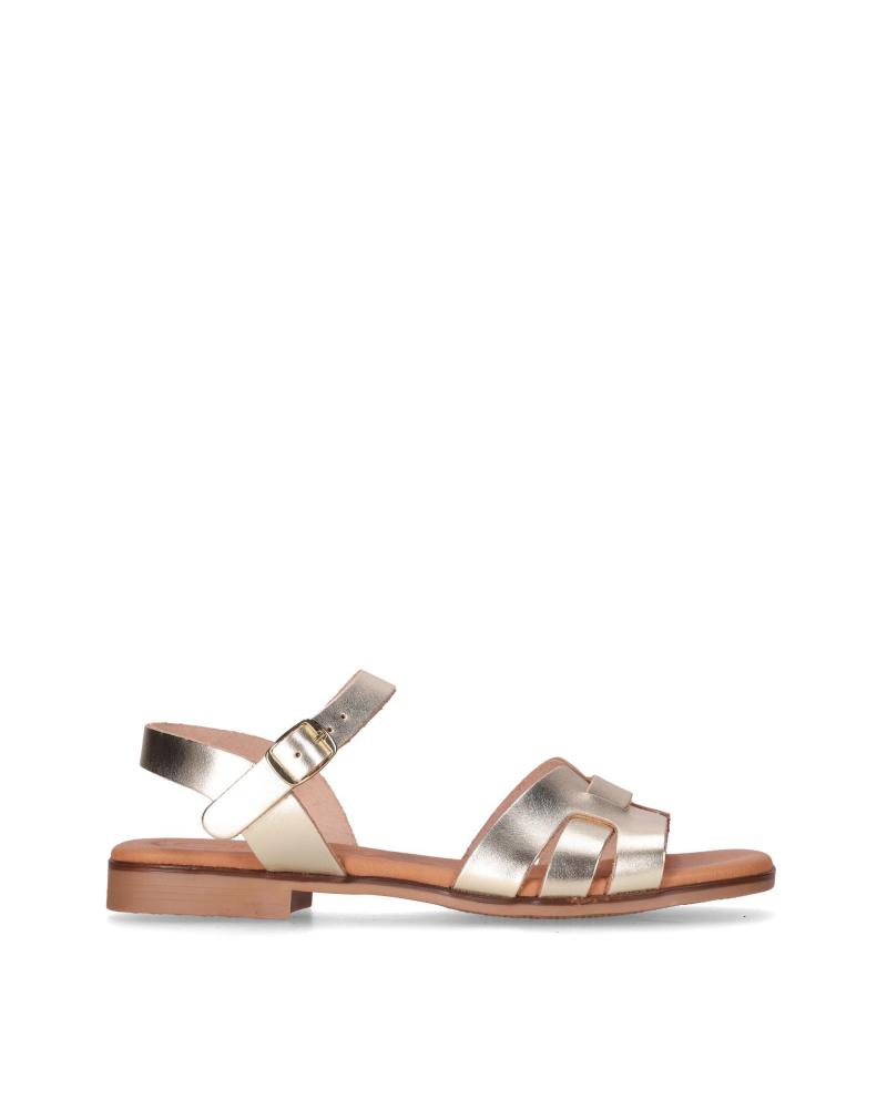 Sandalias de Mujer CHIKA10 ARENA 03 PLATINO-LG GOLD