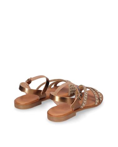 Sandalias de Mujer CHIKA10 MUSAKA 19 BRONCE-BRONZE