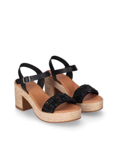 Sandalias de Mujer CHIKA10 LITORAL 01 NEGRO-BLACK