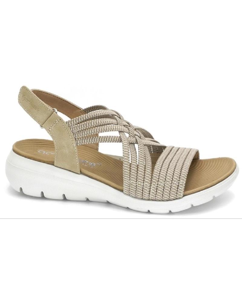 Woman Sandals AMARPIES SANDALIA CONFORT PARA MUJER ABZ26583 COLOR BEIG  BEIGE