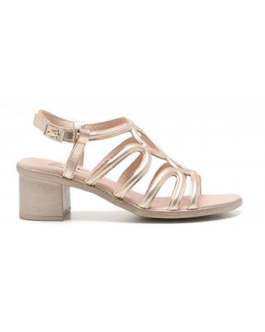 Woman Sandals 24 HORAS SANDALIA DE PIEL CON TACON PARA MUJER 26510 COLOR  JAZMIN