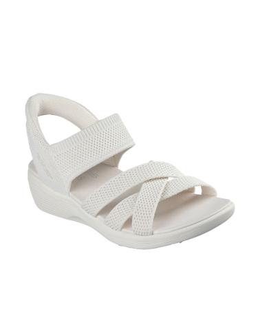 Woman Sandals SKECHERS CUNAS MUJER 163524 BEIG BEIGE