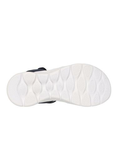 Sandali per Donna SKECHERS SANDALIAS PLANAS MUJER 141473 MARINO AZUL