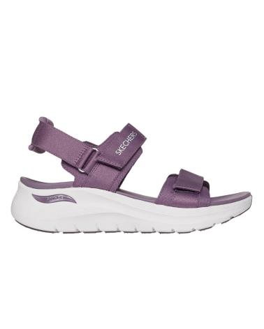 Sandálias de Mulher SKECHERS SANDALIAS PLANAS MUJER 119465 MORADO