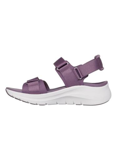 Sandálias de Mulher SKECHERS SANDALIAS PLANAS MUJER 119465 MORADO