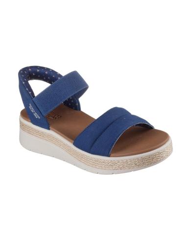 Sandálias de Mulher SKECHERS SANDALIAS PLANAS MUJER 114413 MARINO AZUL