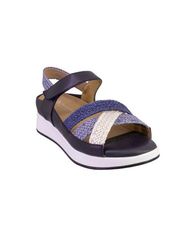 Woman Sandals PIESANTO 250425 SANDALIAS DE MUJER PIEL  AZUL MARINO