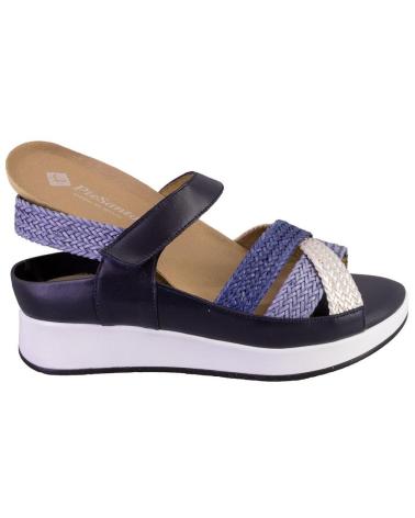 Woman Sandals PIESANTO 250425 SANDALIAS DE MUJER PIEL  AZUL MARINO