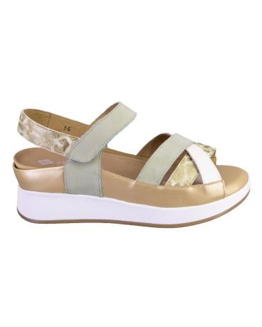 Sandalias PIESANTO  de Mujer 250424 SANDALIAS DE MUJER PIEL  VERDE