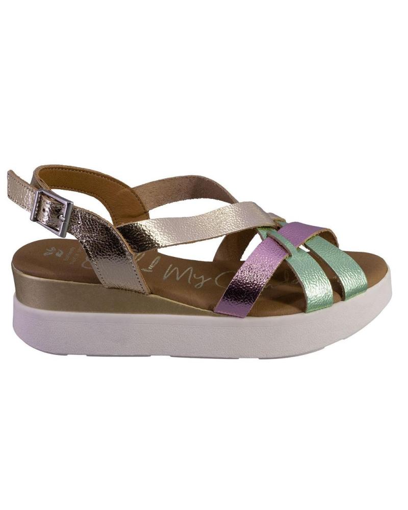 Sandalen OH MY SANDALS  für Damen 5670-2478 SANDALIAS DE MUJER PIEL  MULTICOLOR