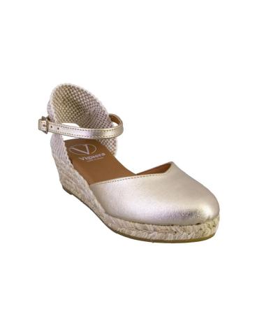 Sandálias VIGUERA  de Mulher 1809ELISTA ALPARGATAS DE MUJER PIEL  ORO