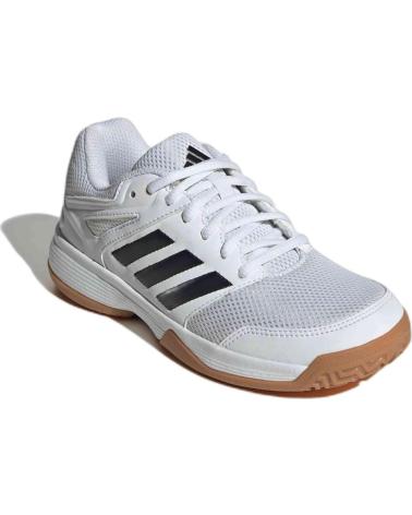 Esportes  ADIDAS  de Menina e Menino ZAPATILLAS SPEEDCOURT KIDS BALONMANO-VOLEY UNISEX  BLANCO