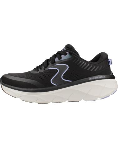 SKECHERS ZAPATILLAS MUJER MODELO DLUX WALKER 2 0 COLOR NEGRO BKLV