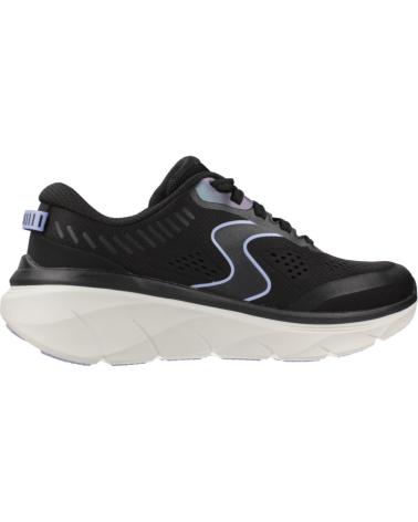 SKECHERS ZAPATILLAS MUJER MODELO DLUX WALKER 2 0 COLOR NEGRO BKLV