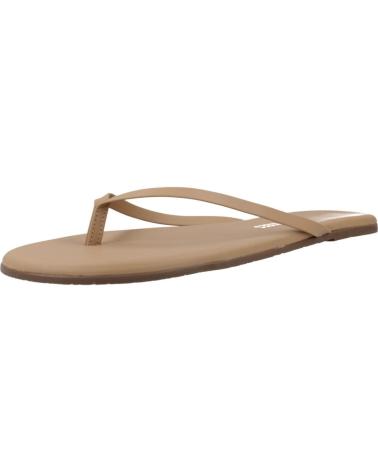 Zehansandalen für Damen TKEES SANDALIAS MUJER MODELO TKEFOUNDATIONS COLOR MARRON CLARO COB COBTR