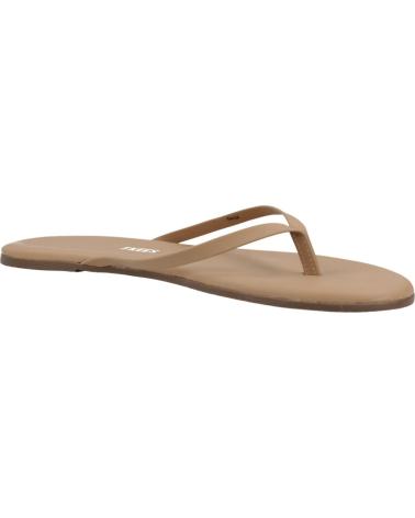 Zehansandalen für Damen TKEES SANDALIAS MUJER MODELO TKEFOUNDATIONS COLOR MARRON CLARO COB COBTR
