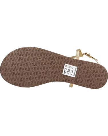 Sandales TKEES  pour Femme SANDALIAS MUJER MODELO TKEMARIANA COLOR ORO  BLINK