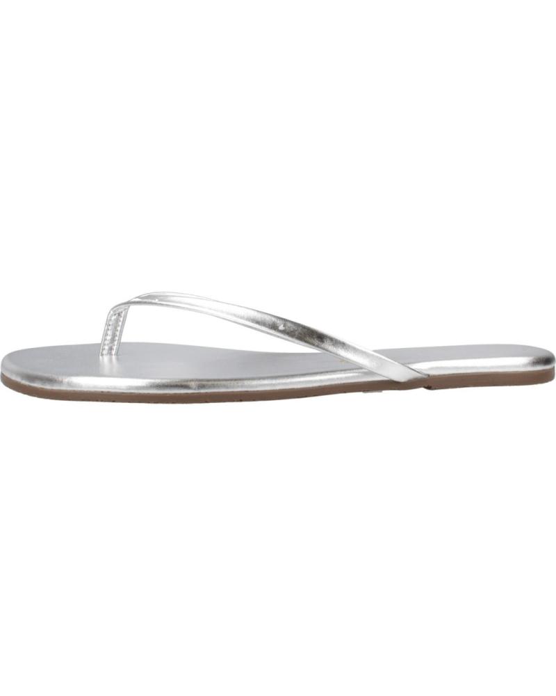Zehansandalen für Damen TKEES SANDALIAS MUJER MODELO TKEMETALLICS COLOR PLATA FRYLST