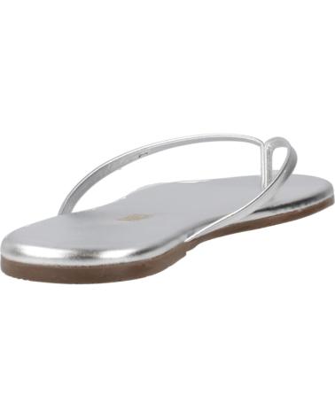 Zehansandalen für Damen TKEES SANDALIAS MUJER MODELO TKEMETALLICS COLOR PLATA FRYLST