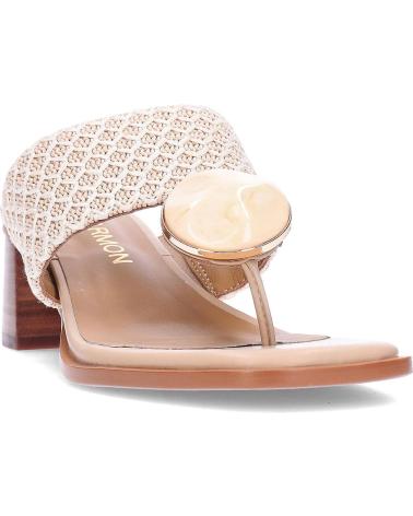 NOA HARMON SANDALIA CON TACON PETRA 9967-10 BEIGE
