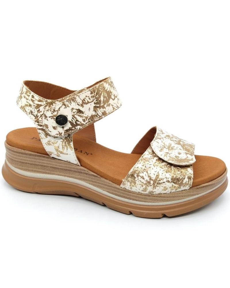 Sandales PAULA URBAN  pour Femme SANDALIA 28 - 569 METAL TOSTADO  METáLICO