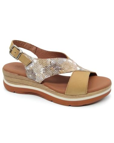 Sandalias PAULA URBAN  de Mujer SANDALIA 2-456 CAMEL  MARRóN