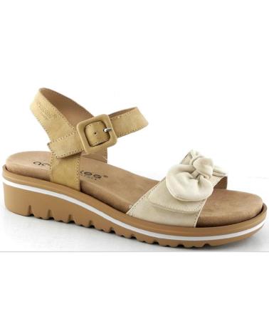 Sandali AMARPIES  per Donna SANDALIA CONFORT CON HEBILLA PARA MUJER AHE28744 C  BEIG