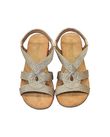 Sandalias AMARPIES  de Mujer SANDALIA TRENZADA ESTILO CONFORT PARA MUJER ABZ286  BRONCE