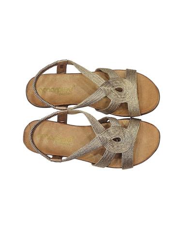 Sandalias AMARPIES  de Mujer SANDALIA TRENZADA ESTILO CONFORT PARA MUJER ABZ286  BRONCE