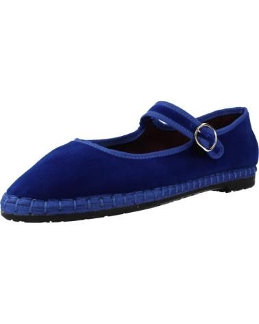 BAILARINAS FLABELUS MODELO OE - AZUL ELÉCTRICO AZUL