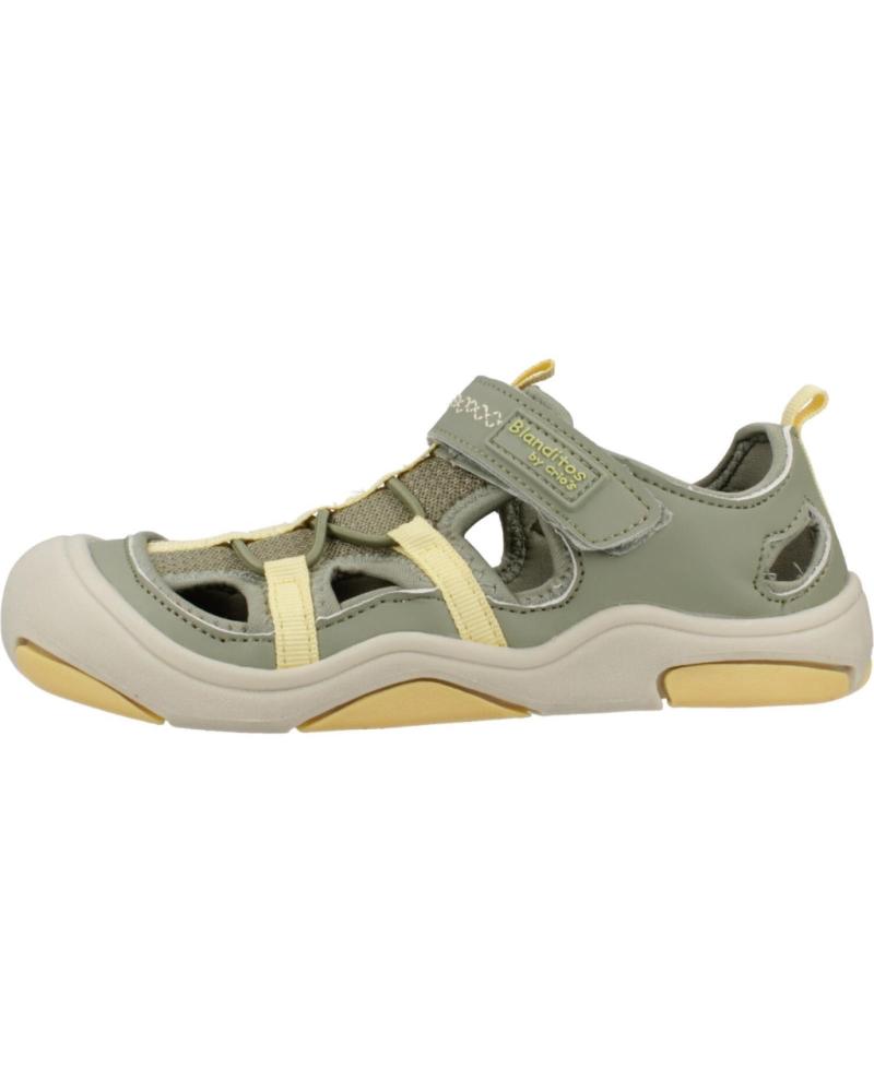 Sandales pour Garçon BLANDITOS SANDALIAS NINO MODELO OLIMPOBD COLOR VERDE VRD25
