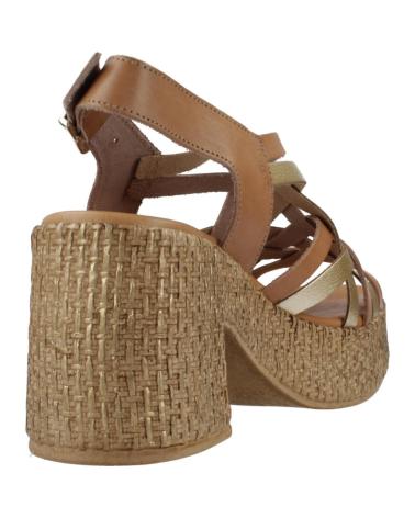 Sandali per Donna PORRONET SANDALIAS MUJER MODELO 3174P COLOR MARRON TPEORO