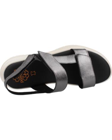Sandali PORRONET  per Donna SANDALIAS MUJER MODELO 3190P COLOR NEGRO  PLOMO