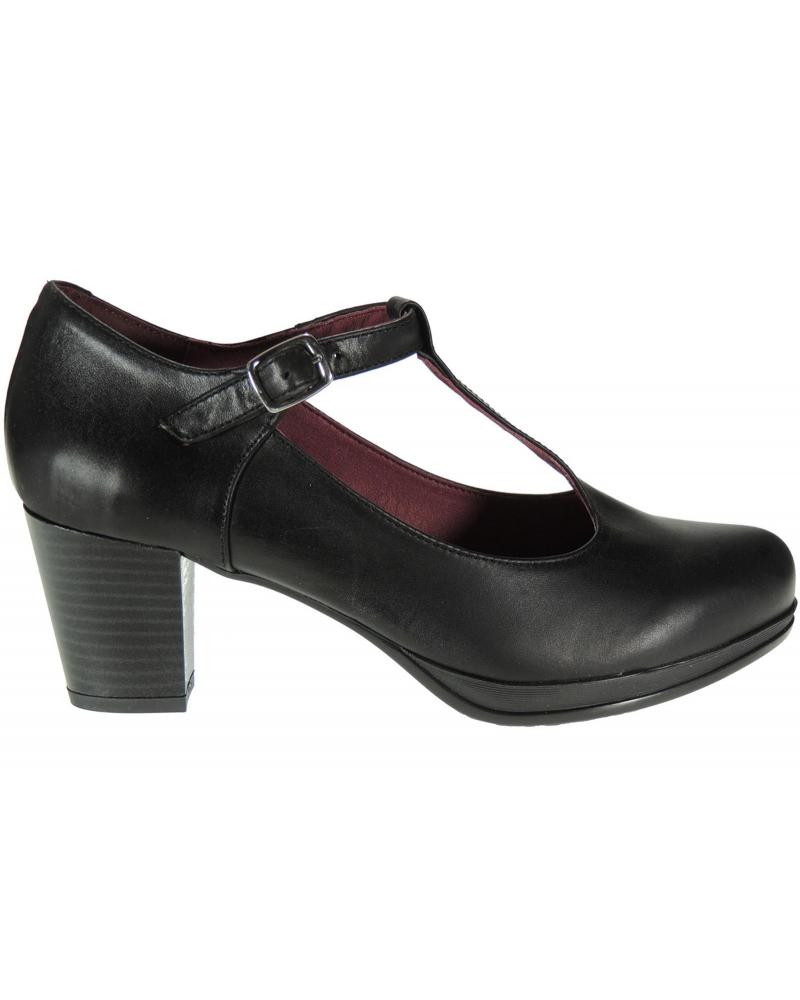 Sapatos de salto de Mulher  ZAPATO PLATAFORMA Y TACON ANCHO DE 6 5 CM NEGRO MATE
